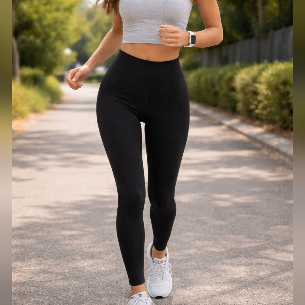 The Constant Black High-Waisted Leggings XS Yoga Athletic Activewear